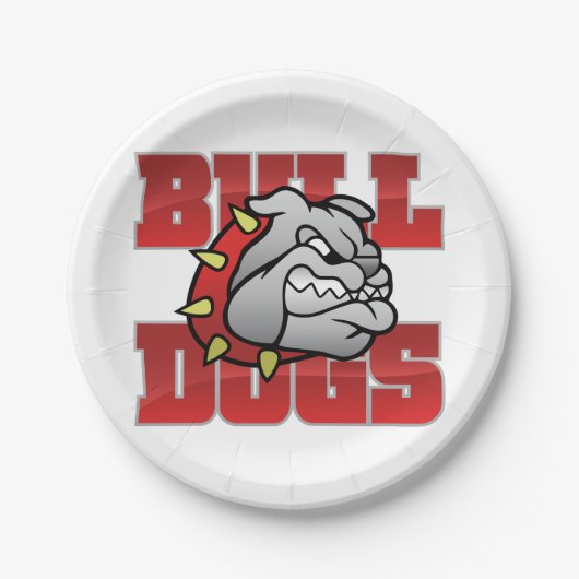 メイスン・ブルドッグ#5 ペーパープレート (正面)