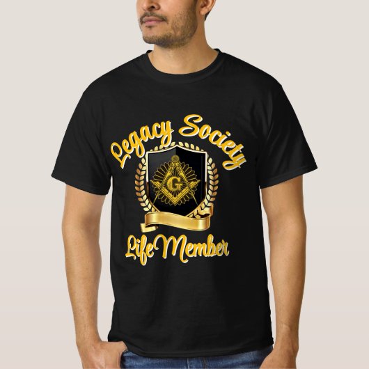 メイスン・ライフ会員 Tシャツ (正面)