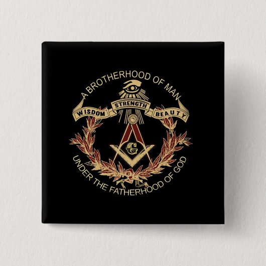 メイスン 缶バッジ (正面)