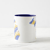 メイズ&ブルーバイミシガンマンダラ ツートーンマグカップ (中央)