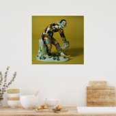 メイセン姿ハーレクイン, c.1750 ポスター (キッチン)