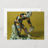 メイセン姿ハーレクイン, c.1750 ポストカード (正面/裏面)