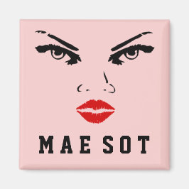 メイソト、タイ人女性 マグネット