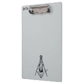 メイソニック·マインズ（銀色） クリップボード (左)