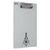 メイソニック·マインズ（銀色） クリップボード (右)