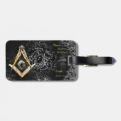 メイソニック·マインズ（黄色いスイッシュ） ラゲッジタグ (裏面横)