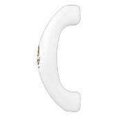 メイソニック·マインズ（黄金色） セラミックキャビネット取っ手 (側面)