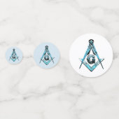 メイソニック·マインズ(BrightBlue) コンフェッティ (裏面)