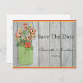 メイソンジャイルフラワーズバームウッド保存日 案内ポストカード (正面/裏面)