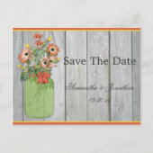 メイソンジャイルフラワーズバームウッド保存日 案内ポストカード (正面)