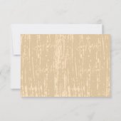 メイソンジャーとワイルドフラワーの出欠確認カード 出欠カード (裏面)