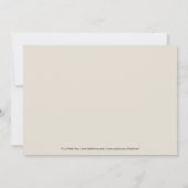 メイソンジャーと秋のワイルドフラワー Save the Date セーブザデート (裏面)