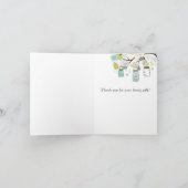 メイソンジャーと花 サンキューカード (内部)