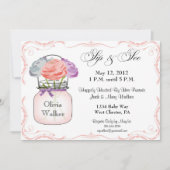 メイソンジャーシップアンドシーガール招待状 招待状 (正面)