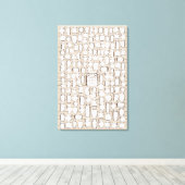 メイソンジャース – 150シグネチャーキャンバスゲストブック キャンバスプリント (インサイチュ (ウッドフロア))