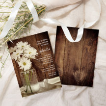 メイソンジャームアンドホワイトデイジーズバーンブライダルシャワー