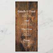 メイソンジャールとホワイトデイジーバ結婚ンズメニュー メニュー (裏面)