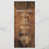 メイソンジャールホワイトデイジーカントリーバ結婚ンズメニュー メニュー (裏面)