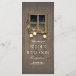 メイソンジャールラ素朴イツバーン結婚式 プログラム