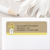 メイソンジャー クラフト 協調 ブライダルシャワー ウェディング ラベル (インサイチュ)