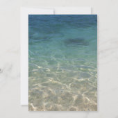 メイソンジャー&スターフィッシュサマービーチブライダルシャワー 招待状 (裏面)