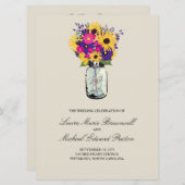 メイソンジャー ダイジーとヒマワリ | プログラム (正面/裏面)