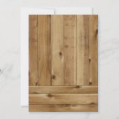 メイソンジャー バルーン ひまわり ウェディング 招待状 (裏面)