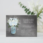 メイソンジャー フラワーズ | 返信 (スタンド正面)