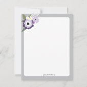 メイソンジャー フラワーレシピ カード (裏面)