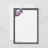 メイソンジャー フラワーレシピ カード (裏面)