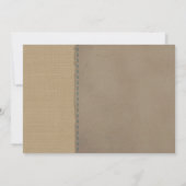 メイソンジャー ベビーシャワー 招待状 (裏面)