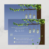 メイソンジャー ライト 樺の木 返信 (正面/裏面)