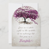 メイソンジャー ラディアントパープル ウェディング 招待状 (裏面)