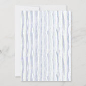 メイソンジャー&ワイルドフラワーブライダルシャワー招待 招待状 (裏面)