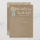 メイソンジャー　花嫁ってどれくらい知ってる？ (正面/裏面)