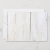 メイソンジャー, 花, 木 お返事ください 招待状 (裏面)