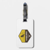 メイソンネック州パーク ラゲッジタグ (裏面縦)