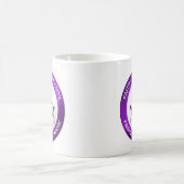 メイソンマグ パープル コーヒーマグカップ (中央)