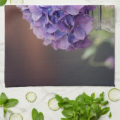 メイソン素朴ジャーの写真に紫紫紫紫紫紫紫紫紫紫紫陽花 キッチンタオル (折り畳み)