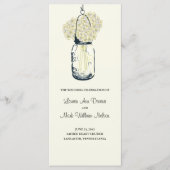 メイソン素朴・ジャー・アジサイ・プログラム プログラム (正面)