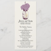 メイソン素朴・ジャー・アジサイ・プログラム プログラム (正面)