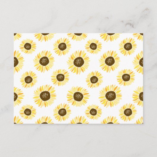 メイソン・ジャーのヒマワリ母さんのご希望 アドバイスカード (裏面)