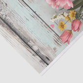 メイソン・ジャース・デコページの春の花 薄葉紙 (詳細)