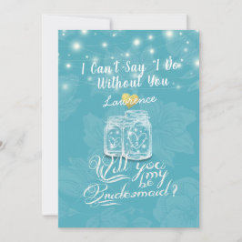 メイソン・ジャーフローラは私の花嫁のメイド結婚になる 招待状