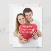 メイソン・ジャー・結婚式招待状と婚約写真 招待状 (裏面)