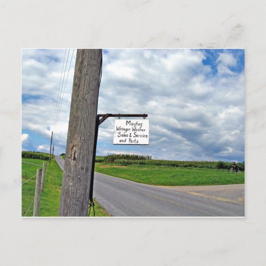 メイタグリンガーウォッシャーセールス&サービス ポストカード (正面)