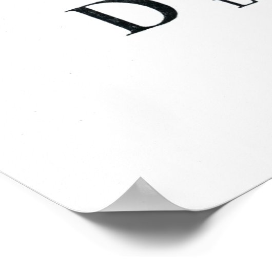 メイデンヘア ポスター (角)