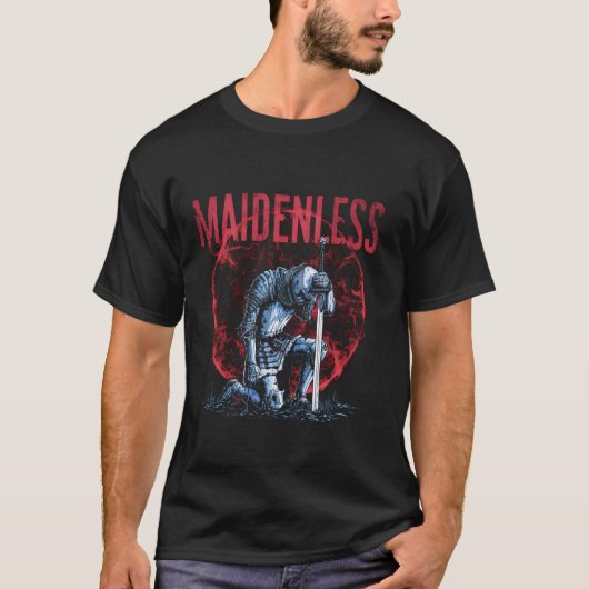 メイデンレスエルデンRPGゲーマーメンズ Tシャツ (正面)
