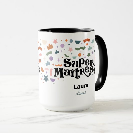 メイトレすごいスツートーンコーヒーマグ マグカップ (正面右)