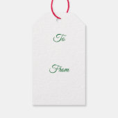 メイドのためにあなたトマトエプロンの贈り物ラベル – 農場からテーブルまで ギフトタグ (裏面)